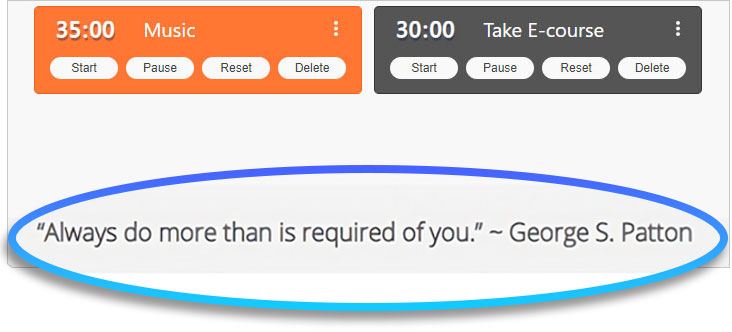 Quotes Screen Screenshot